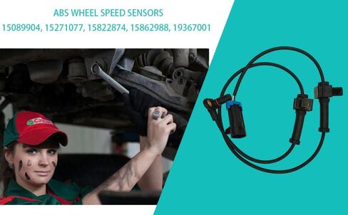 15822874 مستشعر سرعة العجلات الخلفية اليسرى واليمنى للسيارة ABS لـ Hummer H3 2006-2010 لـ Hummer H3T 2009-2010 15089904 15271077 15862988 ALS1740 5S8366 1 قطعة in Kuwait