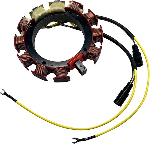 Stator For Johnson Evinrude 173-3117 583670 Outboard 18-5869 583847 583117 200 225 275 300 HP 35 AMP 6/8 Cylinder 2 Stroke 1985 1986 1987 in Saudi Arabia