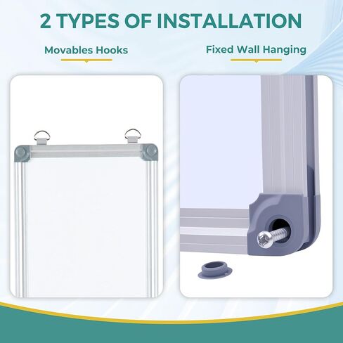 لوحة مسح جافة مغناطيسية مقاس 32 بوصة × 8 بوصة، لوحة بيضاء نحيفة طويلة للجدار، لوحة قائمة مهام عمودية ضيقة ونحيفة لمقصورة المكتب والمطبخ والمنزل، لوحة مذكرة صغيرة محمولة، إطار فضي in Kuwait