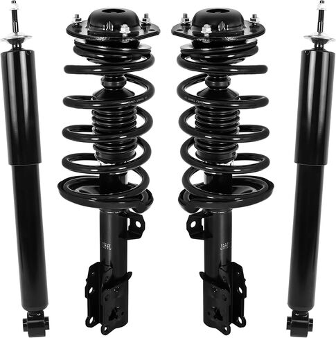 Front and Rear Struts Complete Assembly Compatible for 2004-2011 Chevy Malibu, 2007-2009 Saturn Aura, 2005-2010 Pontiac G6 Shock Absorbers Replace 172199 172200 (4PCS) in Saudi Arabia