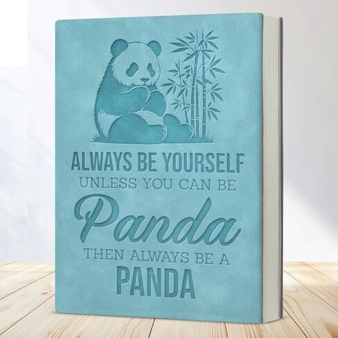 Inspirational Notebook Always Be Yourself Unless You Can Be Panda Writing Journal Gift for Panda Lovers-Blue in Saudi Arabia