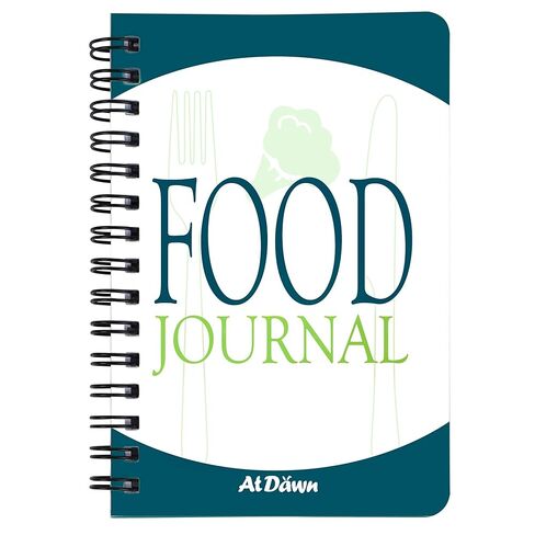 ATDAWN Food Journal/Food Diary/Diet Journal Notebook, 120 pages - 3 1/2" x 5 1/4" Durable Thick Translucent Cover, Wire-O Binding in Saudi Arabia