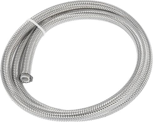 AN6 3/8 "1 متر العالمي مضفر PTFE الفولاذ المقاوم للصدأ ل E85 سيارة زيت الوقود الغاز خط خرطوم قطع غيار السيارات in Saudi Arabia