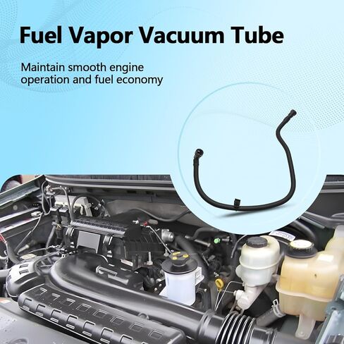 Fuel Vapor Vacuum Tube Compatible with Ford F150 Expedition Lincoln Navigator 2005-2008, Mark-LT 2006-2008 w/ 5.4L Engine Replaces 5L3Z-9D289-A in Saudi Arabia