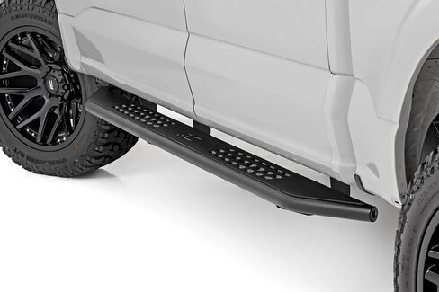 Rough Country OV2 Running Boards for Ford F-150/Lightning, F-250/F-350 SuperDuty (2015-2026) CrewCab - Contoured Side Step Bars, Easy Bolt-On Install in Saudi Arabia