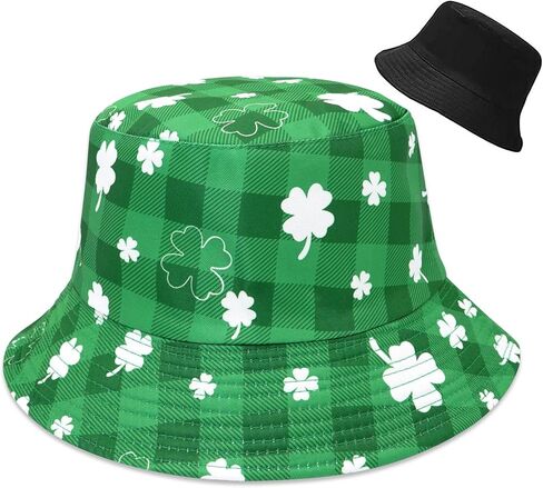 XYIYI St Patricks Day Green Bucket Hats for Women Men in Saudi Arabia