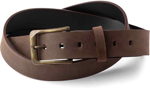 PEGAI McTROY 100% Full Grain Leather Belts for Men, Handmade, Buckle Design, Great for Work, Casual in Saudi Arabia