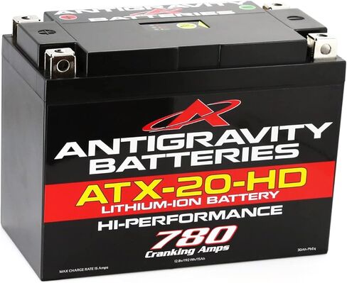 Antigravity Batteries® ATX20-HD Heavy Duty Lithium Ion Battery with Dual Polarity and Battery Management System (BMS) - 900 CCA 5.18 Pounds 30Ah - AG-ATX20-HD in Saudi Arabia