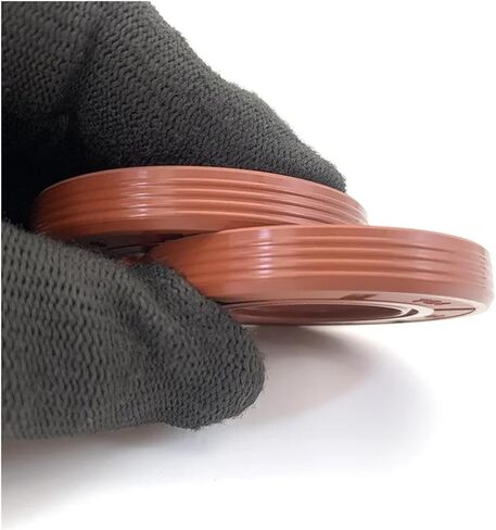 Fluororubber Skeleton Oil Seal ID 26~27mm OD 37mm~52mm Superior Sealing Performance Temp Resistance Leak-Proof Part(26x37x8,2pcs) in Saudi Arabia
