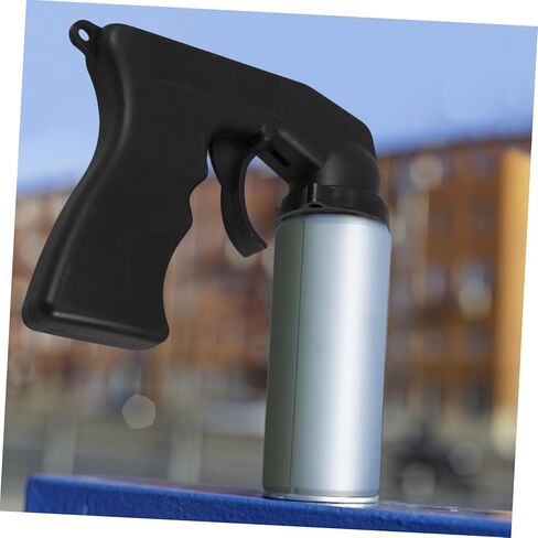 DOITOOL Portable Spray Paint Handle for Aerosol Cans Ergonomic Plastic Grip Attachment for Comfortable Trigger Control Even Coating Quick Painting 5.31X5.31 Inches in Saudi Arabia