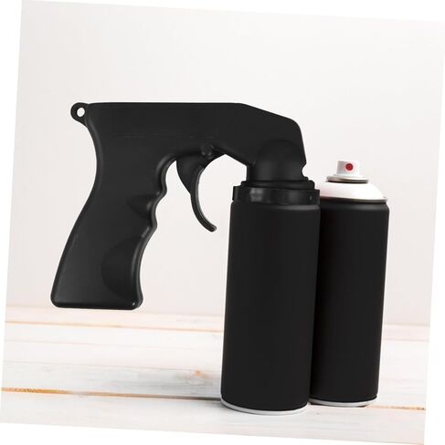 DOITOOL Portable Spray Paint Handle for Aerosol Cans Ergonomic Plastic Grip Attachment for Comfortable Trigger Control Even Coating Quick Painting 5.31X5.31 Inches in Saudi Arabia