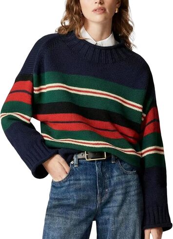 Wyeysyt Women's Oversized Rollneck Sweater Chunky Cable Knit Soft Pullover Sweater Fall Winter Casual Knitwear in Saudi Arabia