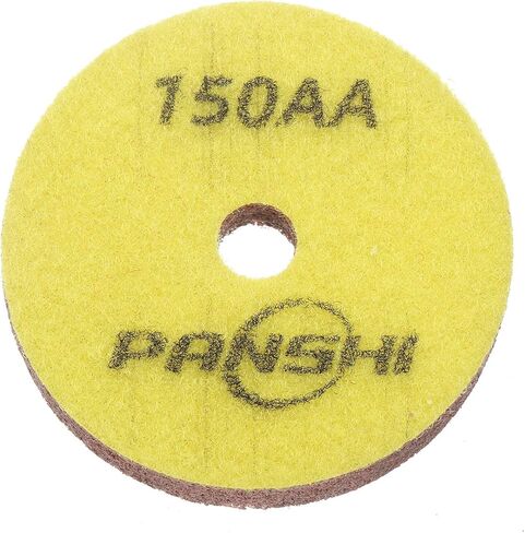 HARFINGTON Diamond Sponge Polishing Pads 3" Dia 3000 Grit Emery Sand Fiber Polishing Pad Wet Use Buffing Pad for Stone Concrete Marble Grinder Polisher Buffing Wheel, Green Dark Green in Saudi Arabia