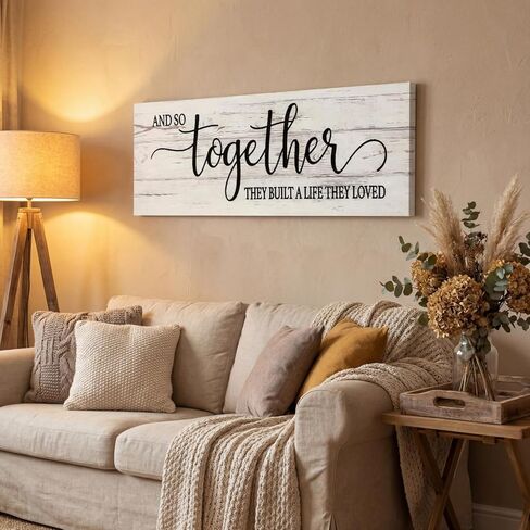 Jetec Family Sign Wall Decor Family Is Everything Sign Blessing Wood Sign Rustic Farmhouse Wall Decor for Home Dining Living Room Bedroom Bathroom Wall Decor (Blue-Gray) in Kuwait