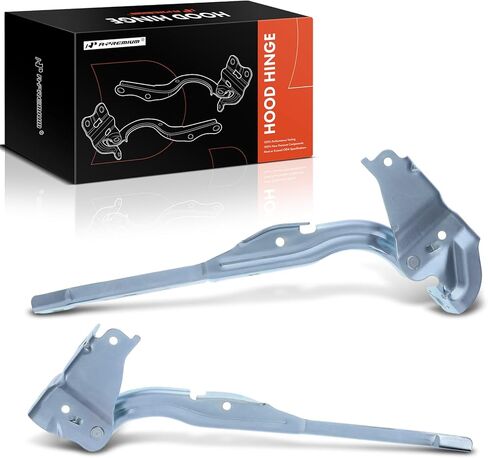 مفصلات غطاء المحرك الأمامي والراكب A-Premium متوافقة مع Ford F-250 Super Duty، F-350 Super Duty، 2011-2016، الجانب الأمامي الأيسر والأيمن، مجموعة مكونة من قطعتين in Saudi Arabia