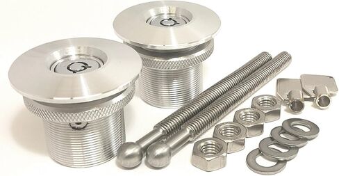 Quik-Latch QL-38L-LP Lockable Push Button Hood Pin Kit in Kuwait