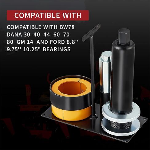 حامل وترس محمل ساحب فولاذي صدفي متوافق مع محامل دانا 30,40,50,60,70, 80,8.8 بوصة، 9.75 بوصة، 10.25 بوصة، أداة سحب ترس مع صدفتين in Kuwait