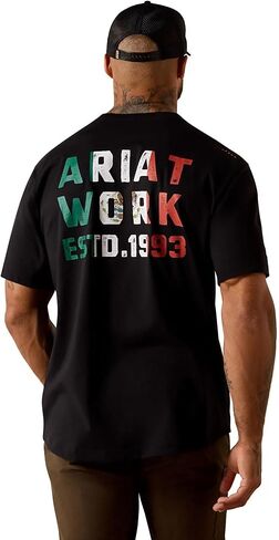 ARIAT Men's Rebar Workman Brickyard T-Shirt in Saudi Arabia