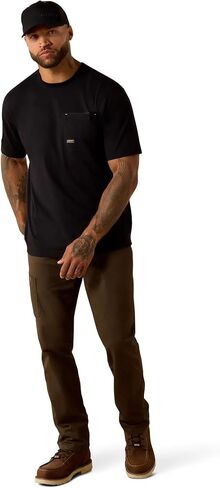 ARIAT Men's Rebar Workman Brickyard T-Shirt in Saudi Arabia