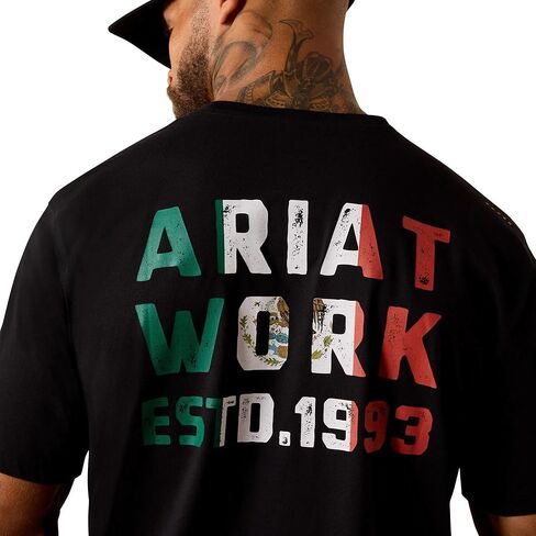 ARIAT Men's Rebar Workman Brickyard T-Shirt in Saudi Arabia
