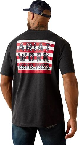 ARIAT Men's Rebar Workman Brickyard T-Shirt in Saudi Arabia
