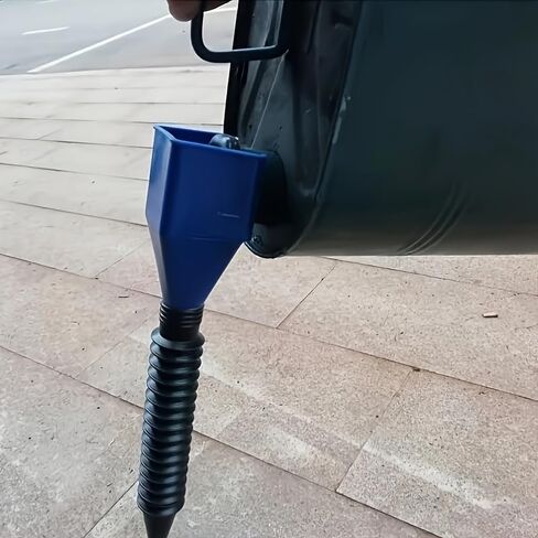 مجموعة أقماع السيارة مكونة من 3 قطع فوهة عالمية بتصميم مرن للوقود وسوائل الزجاج الأمامي، أداة متينة للاستخدام التلقائي، أزرق in Saudi Arabia