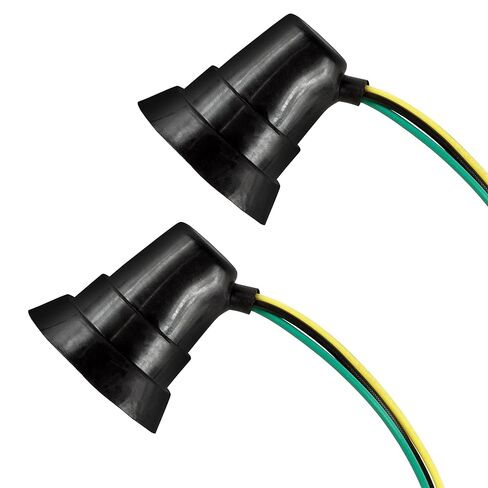 Caltric 2X Headlight Socket Cord Compatible with Yamaha Banshee 350 YFZ350 1987 1988 1989 1990 1991 1992 1993 1994 1995 in Saudi Arabia