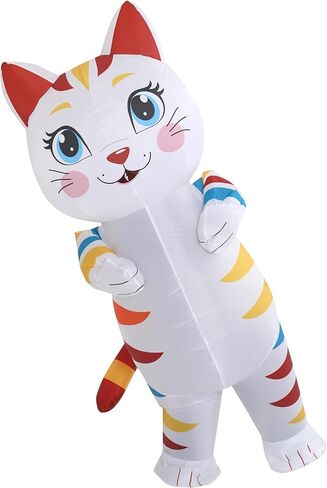 Inflatable Cat Costume Adult Blow Up Cat Inflatable Costume Adult For Party Cosplay Halloween in Saudi Arabia