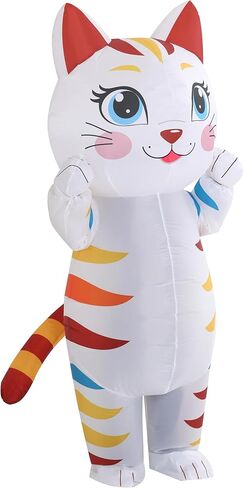 Inflatable Cat Costume Adult Blow Up Cat Inflatable Costume Adult For Party Cosplay Halloween in Saudi Arabia