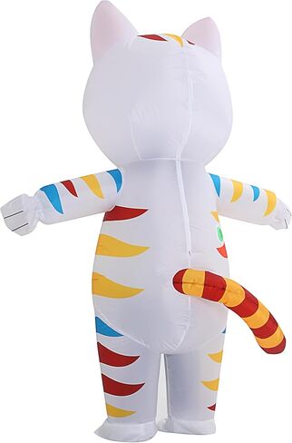 Inflatable Cat Costume Adult Blow Up Cat Inflatable Costume Adult For Party Cosplay Halloween in Saudi Arabia