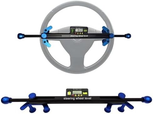 Digital Steering Wheel Level Tool - Car Steering Wheel Alignment Aid, Adjustable ±90°, Electronic Level Meter in Saudi Arabia