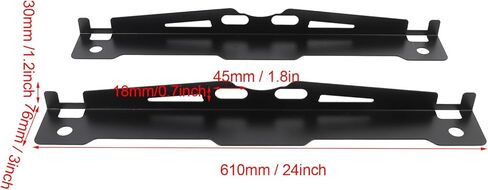 Wheel Alignment Tool Plate, Heavy Duty Toe Alignment Tool with 2 Tape Measures, Universal Fit for Car Sedan SUV - Accurate Measurement, Anti Drop Slot, Easy Installation and Use in Kuwait