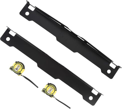 Wheel Alignment Tool Plate, Heavy Duty Toe Alignment Tool with 2 Tape Measures, Universal Fit for Car Sedan SUV - Accurate Measurement, Anti Drop Slot, Easy Installation and Use in Kuwait