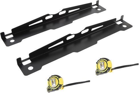 Wheel Alignment Tool Plate, Heavy Duty Toe Alignment Tool with 2 Tape Measures, Universal Fit for Car Sedan SUV - Accurate Measurement, Anti Drop Slot, Easy Installation and Use in Kuwait