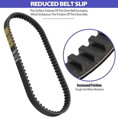 729-17.7-30 Racing CVT Drive Belt for GY6 49cc 50cc 139QMB Scooter Moped Long-Case Engine Roketa JMSTAR Taotao Jonway Baja Tank Scooter Moped ATV Go Kart in Kuwait