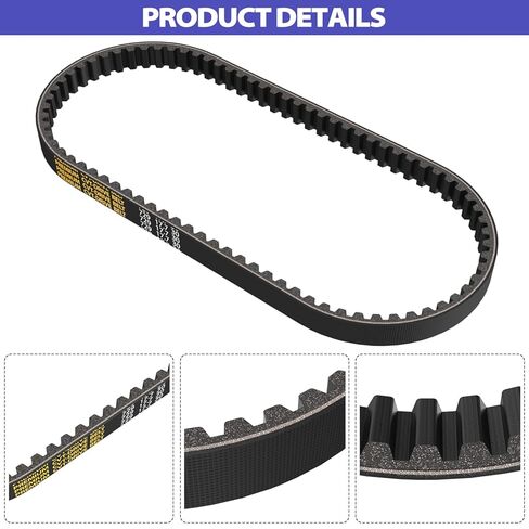 729-17.7-30 Racing CVT Drive Belt for GY6 49cc 50cc 139QMB Scooter Moped Long-Case Engine Roketa JMSTAR Taotao Jonway Baja Tank Scooter Moped ATV Go Kart in Kuwait