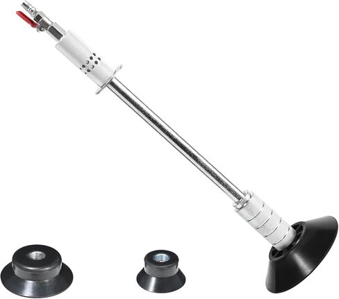 Pneumatic Dent Puller, Pneumatic Suction Cup Dent Puller with 3 Suction Cups (3.2", 4.7", 6.1"), Car Dent Puller Kit, Auto Body Dent Repair Kit, 23.2" Length in Saudi Arabia