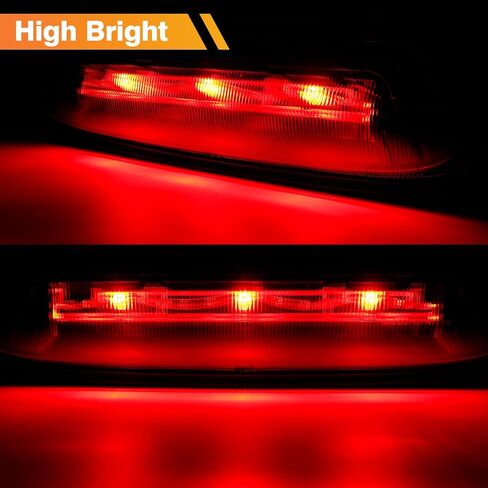 مجموعة مصابيح الفرامل الثالثة لمصابيح التوقف العالية في المنتصف متوافقة مع 2014-2023 Ford Transit Connect، 2014-2020 Ford Transit Custom Repalces 923-299، DT1Z13A613A in Kuwait