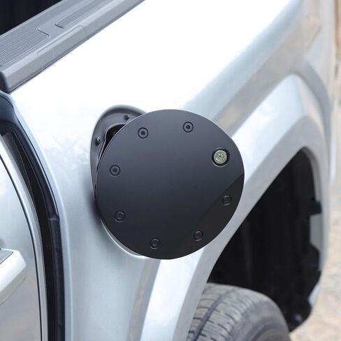 Daeiclru Gas Cap Cover Compatible with Toyota Tacoma 2024 2025, Fuel Filler Door Locking Gas Tank Cap Cover Car Fuel Tank Cap Replacement Accessores in Saudi Arabia