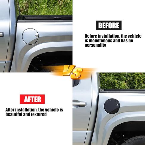 Daeiclru Gas Cap Cover Compatible with Toyota Tacoma 2024 2025, Fuel Filler Door Locking Gas Tank Cap Cover Car Fuel Tank Cap Replacement Accessores in Saudi Arabia