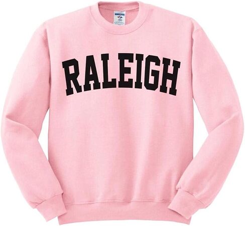 TeesAndTankYou Raleigh College Style Sweatshirt Unisex in Saudi Arabia