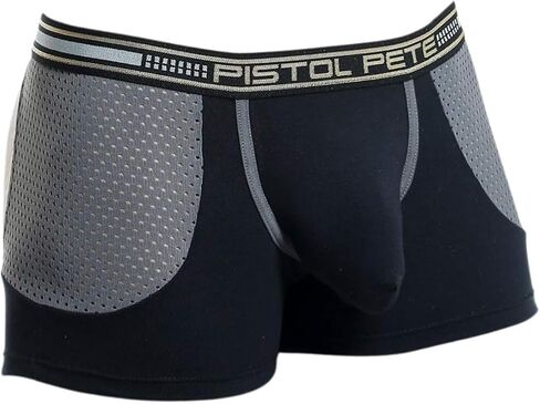 مسدس بيت رجل مثير أنيق حزام رياضي لينة الانتفاخ الحقيبة ثونغ منخفضة الارتفاع سلسلة رياضي بيكيني الملاكم الملابس الداخلية in Kuwait