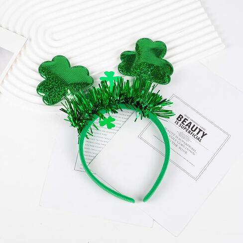 مجموعة أزياء عيد القديس باتريك، تنورة توتو خضراء من التول وعصابة رأس ونظارات شمسية، مجموعة إكسسوارات أزياء للنساء in Kuwait