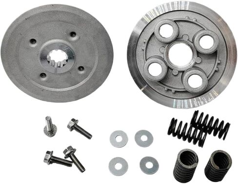 Clutch Center Inner Hub Outer Pressure Plate Kit Compatible With KX100 1998 2010 2011 2012 2013 2014 2015 2016 2021 KX112 in Saudi Arabia