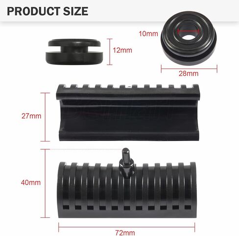 Benlari Saddlebag Rubber Mounts Saddle Bags Support Cushion Grommets Mount Hardware 1996-2013 Compatible for Harley Davidson Touring Electra Street Road Glide Road King FLHR FLHTC FLHX in Saudi Arabia