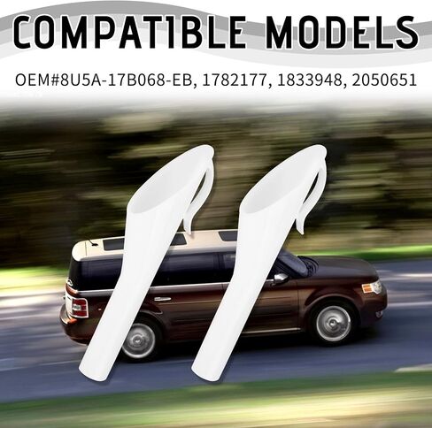 قطعتان من مسارات استخدام السيارات، قمع خزان غاز بدون غطاء مضاد للانسكاب مع مشبك جانبي OEM#8U5A-17B068-EB، مسارات وقود للغاز متوافقة مع لينكولن/ميركوري/فورد in Kuwait
