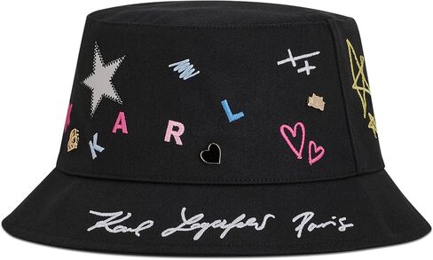 Karl Lagerfeld Women's Hearts and Stars Bucket Hat in Saudi Arabia