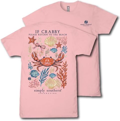 تي شيرت شبابي من Simple Southern If Crabby Please Return to The Beach in Saudi Arabia