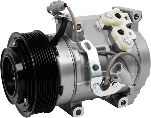 11234C Air Conditioner AC Compressor with Clutch Fits for 2007-2021 Tundra 4.6L 5.7L, Replace OE 883100C120 883200C130 in Saudi Arabia