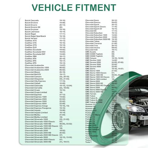 طقم ختم حلقة وحشية نظام A/C مناسب لـ Buick Cascada 19-16، Enclave 19-08، Encore 20-13، Encore GX 20، Envision 19-16، Lacrosse 19-14، بديل لـ RS 2741 MT2741 26824 in Kuwait